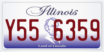 IL license plate Y556359