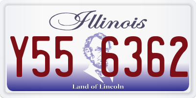 IL license plate Y556362