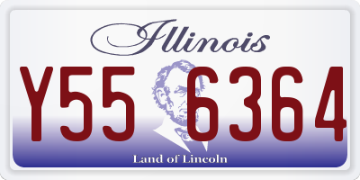 IL license plate Y556364