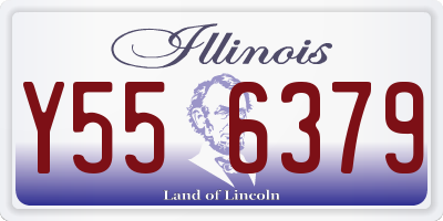 IL license plate Y556379