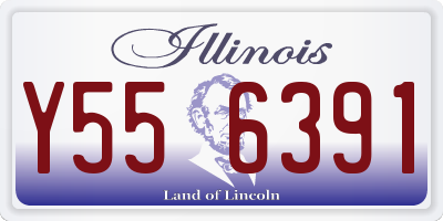 IL license plate Y556391