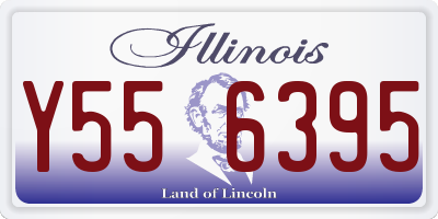 IL license plate Y556395