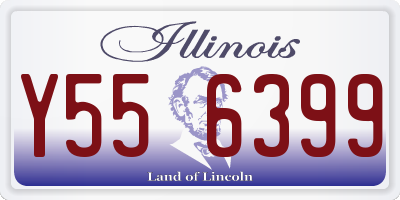 IL license plate Y556399