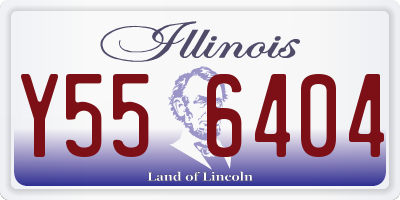 IL license plate Y556404