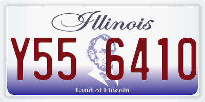 IL license plate Y556410
