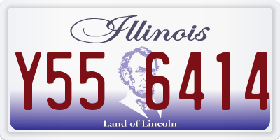IL license plate Y556414