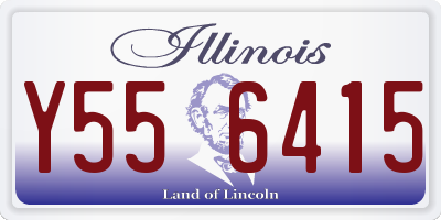 IL license plate Y556415