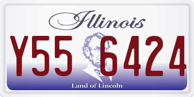 IL license plate Y556424