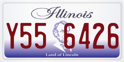 IL license plate Y556426