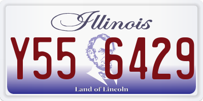 IL license plate Y556429