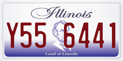 IL license plate Y556441
