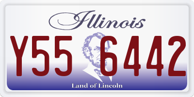 IL license plate Y556442