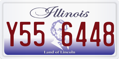 IL license plate Y556448