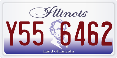 IL license plate Y556462
