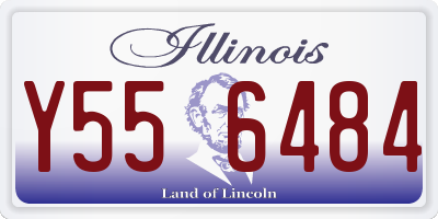 IL license plate Y556484