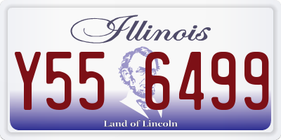 IL license plate Y556499
