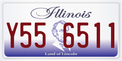IL license plate Y556511
