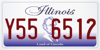 IL license plate Y556512
