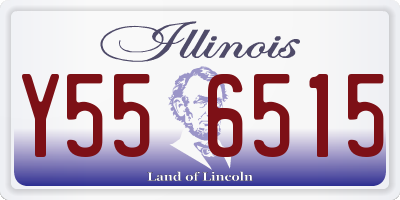 IL license plate Y556515