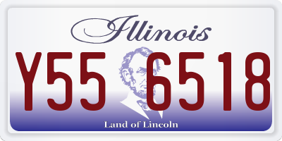 IL license plate Y556518