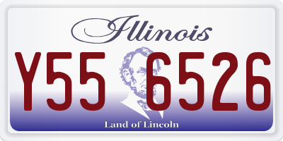 IL license plate Y556526