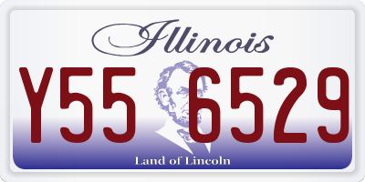 IL license plate Y556529