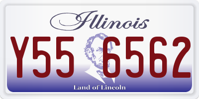 IL license plate Y556562