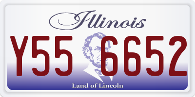IL license plate Y556652