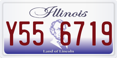 IL license plate Y556719