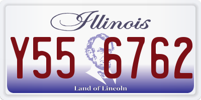 IL license plate Y556762