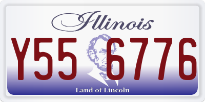 IL license plate Y556776