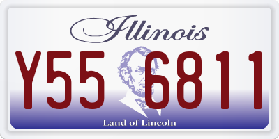 IL license plate Y556811
