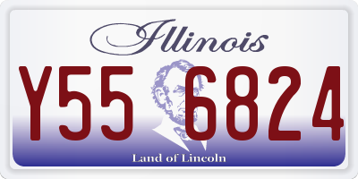 IL license plate Y556824