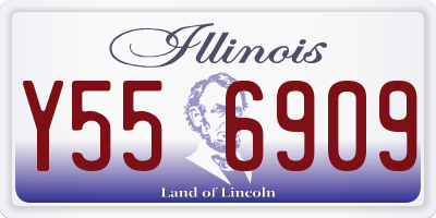 IL license plate Y556909