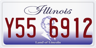 IL license plate Y556912