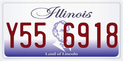 IL license plate Y556918