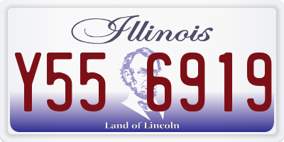 IL license plate Y556919