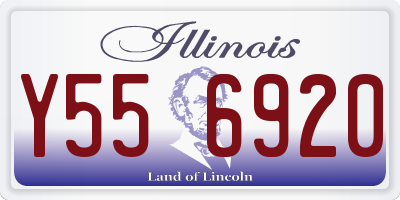 IL license plate Y556920