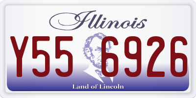 IL license plate Y556926
