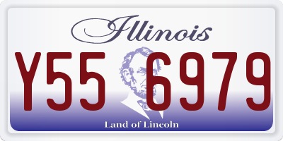 IL license plate Y556979
