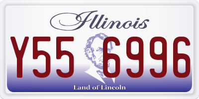 IL license plate Y556996