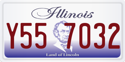 IL license plate Y557032