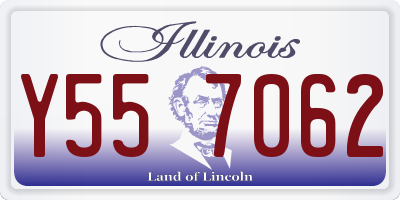 IL license plate Y557062