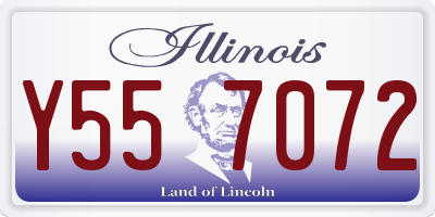 IL license plate Y557072