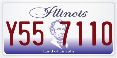 IL license plate Y557110