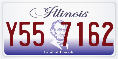 IL license plate Y557162
