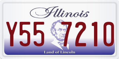 IL license plate Y557210