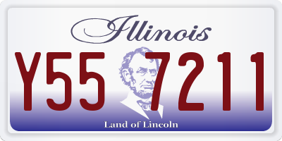 IL license plate Y557211