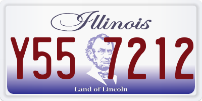 IL license plate Y557212
