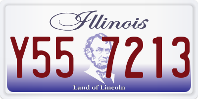 IL license plate Y557213